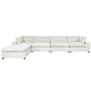 Modular Cloud Sofa Sectional w/ Ottoman 176' (2 Colors)