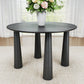 Briony Dining Table in 45" Round, Black