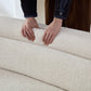 Odile Curved Boucle Sectional