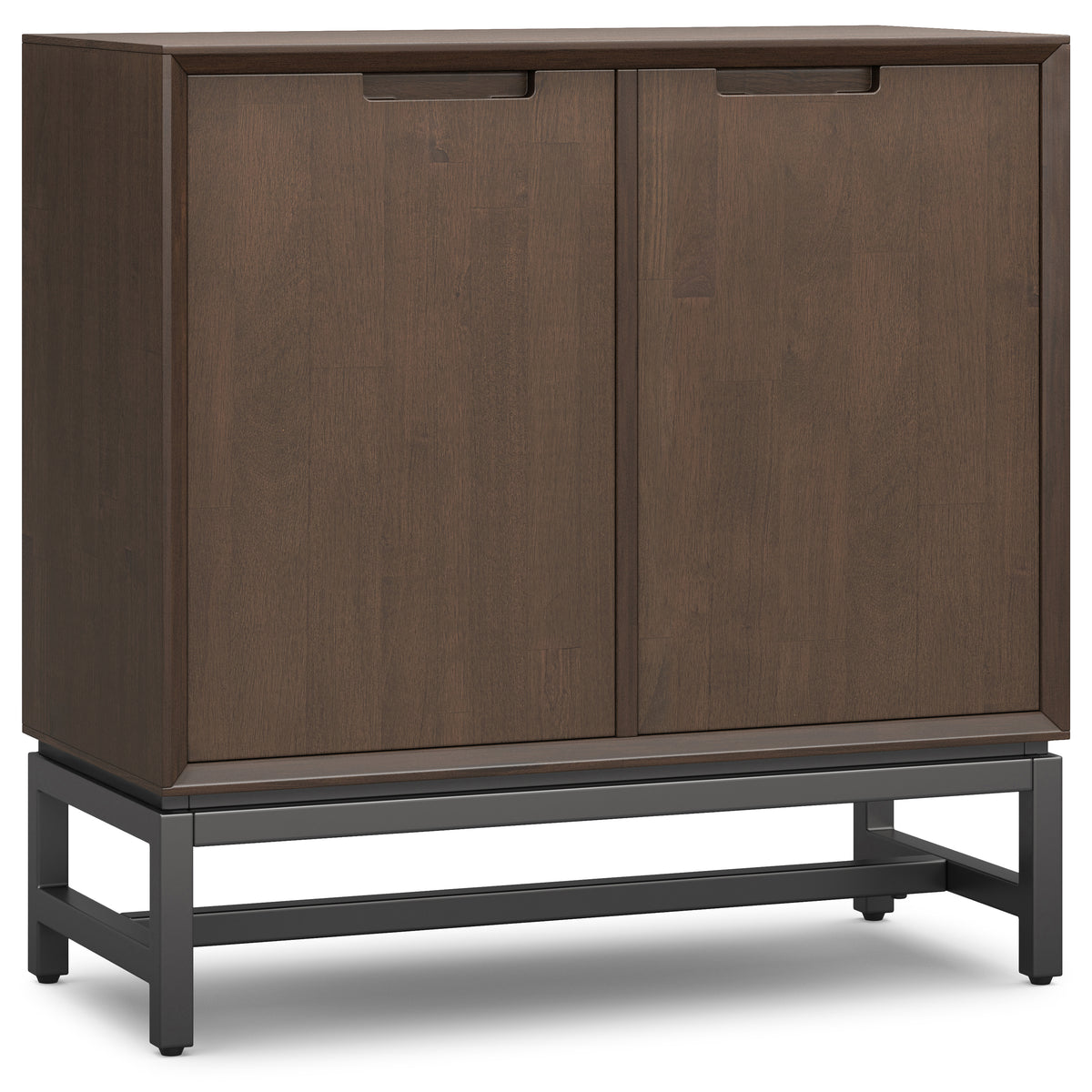 Banting Walnut Brown Solid Wood Storage Cabinet