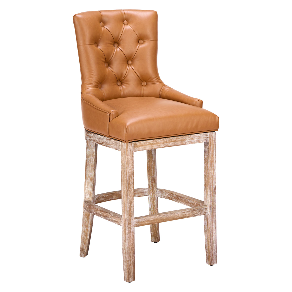 Nuby Brown Swivel Barstool
