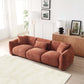 Modern Deep Seated Plush Cushion Sofa 102' (2 Colors)