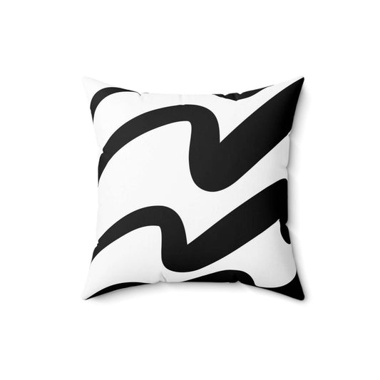 Spun Polyester Designer Square Accent Pillow - Revel Sofa