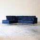 Sofá seccional chaise moderno de mediados de siglo 'Brooke'