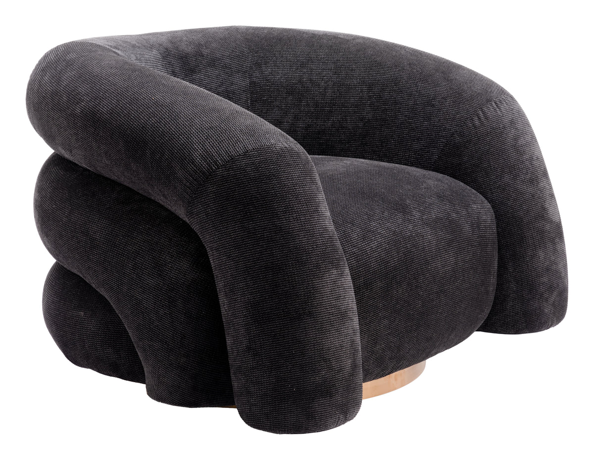 Havn Black Accent Chair