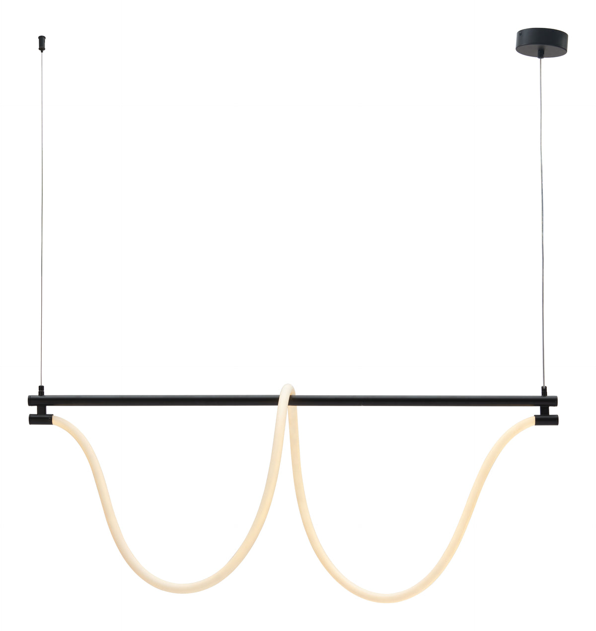 Adder Black Ceiling Lamp