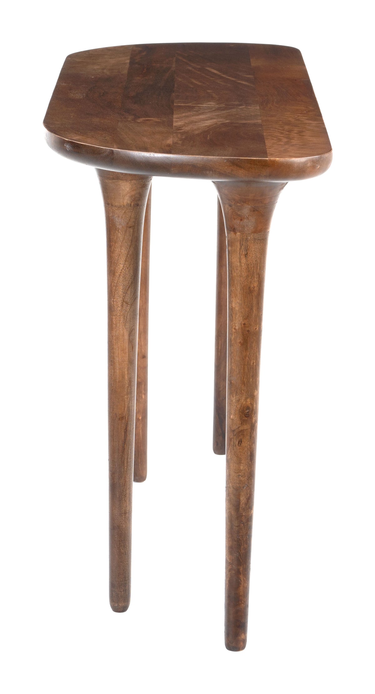 Spiker Walnut Console Table