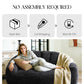 Ursin Oversized Bear Paw Bean Bag Sofa – 55" Faux Fur Lounge Chair - Black (4)