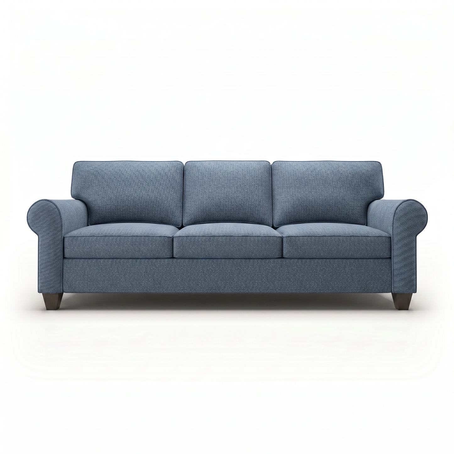 Augusta Sofa – Made in USA, Custom Fabric Options, 83" Classic Design - Leslie Peacock - Fabric (8)