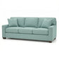 Clifford 2-Arm Sofa – Handcrafted in the USA, Custom Fabric Options - Leslie Robins Egg - Fabric (1)