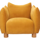 Meia Mustard Accent Chair