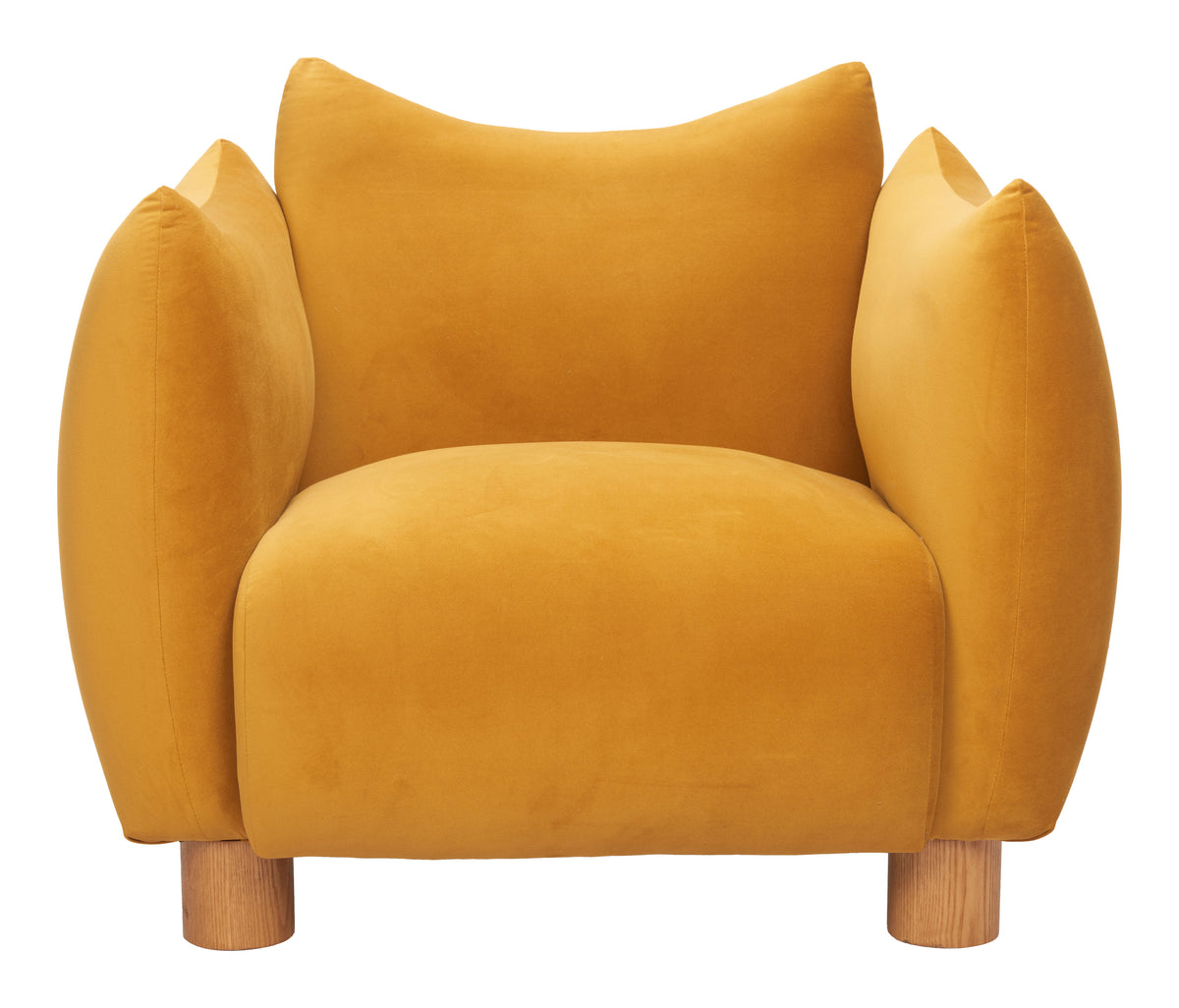 Meia Mustard Accent Chair