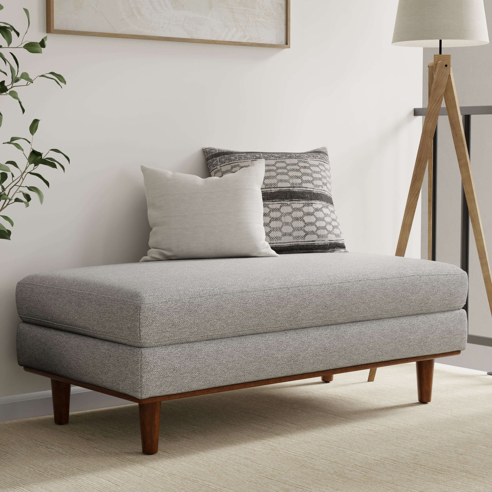 Morrison Large Rectangular Ottoman 48'