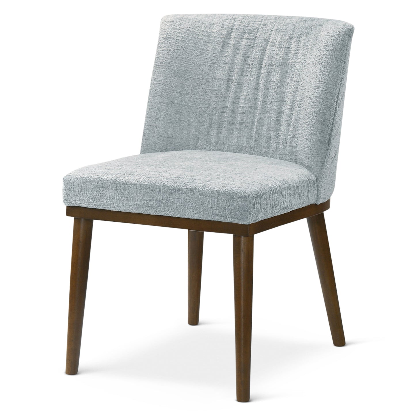 Daley Gray Fabric Dining Chair – 31.3" Mid-Century Upholstered Dining Chairs (Set of 2)