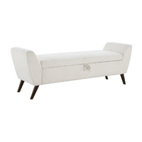 Truman Cream Teddy Storage Bench – 60