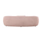Modern Boucle Fabric Curved Sofa 94'