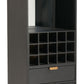 Magara Black Bar Cabinet