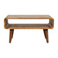 MCM Solid Mango Wood Coffee Table 26'