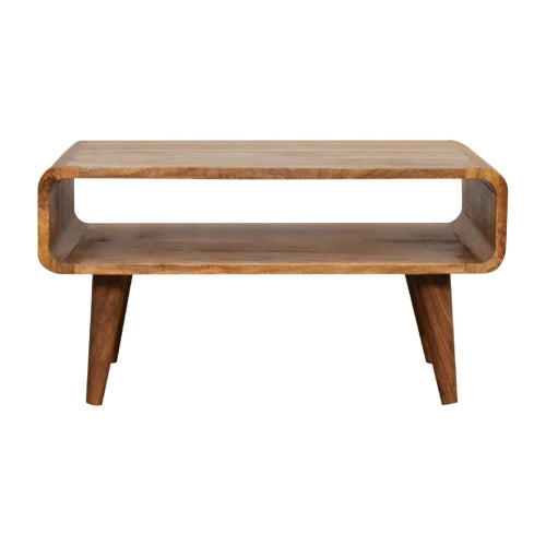 MCM Solid Mango Wood Coffee Table 26"