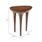 Spiker Walnut Side Table