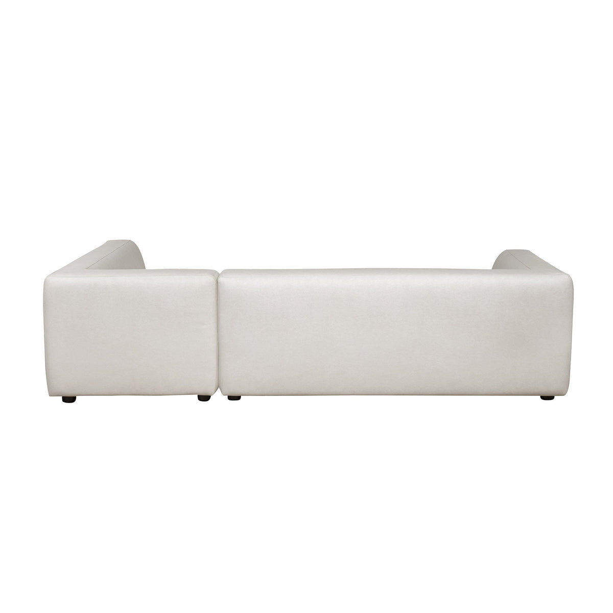 Lukas 2-piece sectional with right-facing chaise in cream