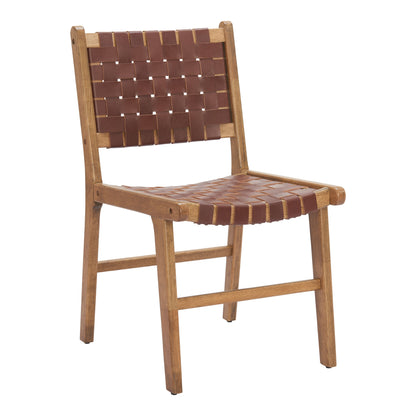 Feder Brown Dining Chair (Set of 2)
