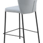 Linz Counter Stool (Set of 2) in Gray