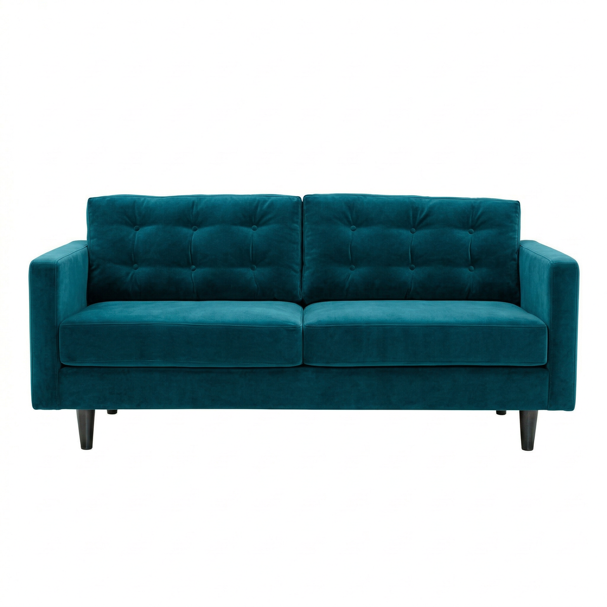 Talmadge Velvet Sofa – 92" Classic American Sofa - Hepburn Teal - Fabric (2)