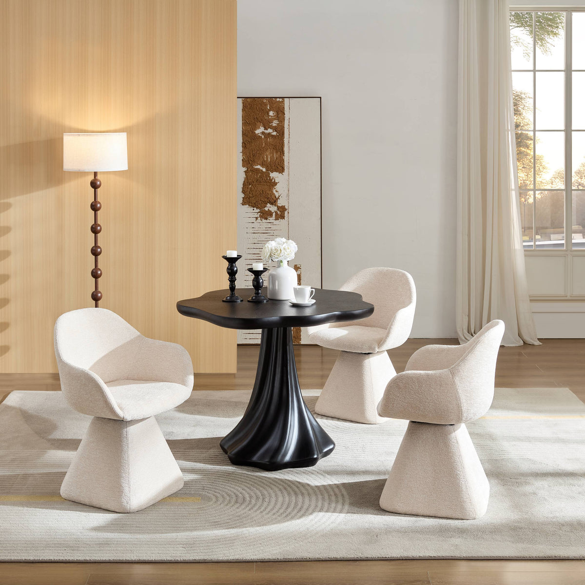 Inga Sculptural Dining Table