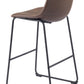 Smart Barstool (Set of 2) in Vintage Espresso