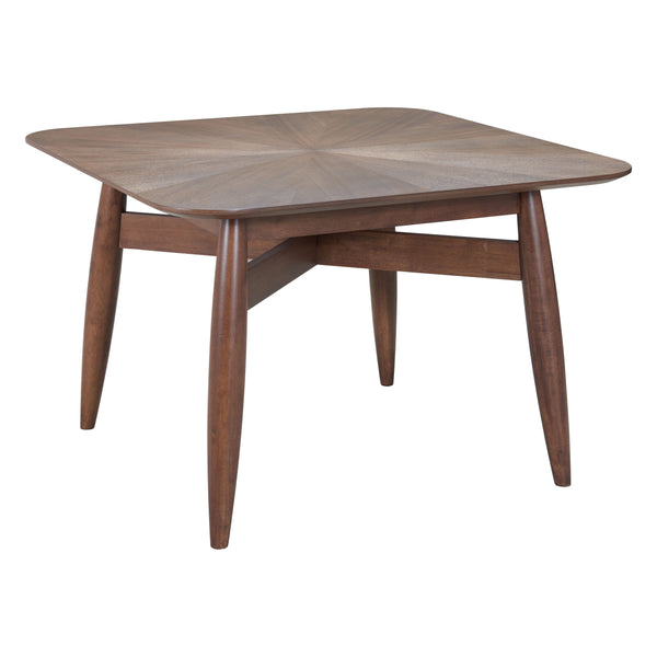 Silea Espresso Square Dining Table