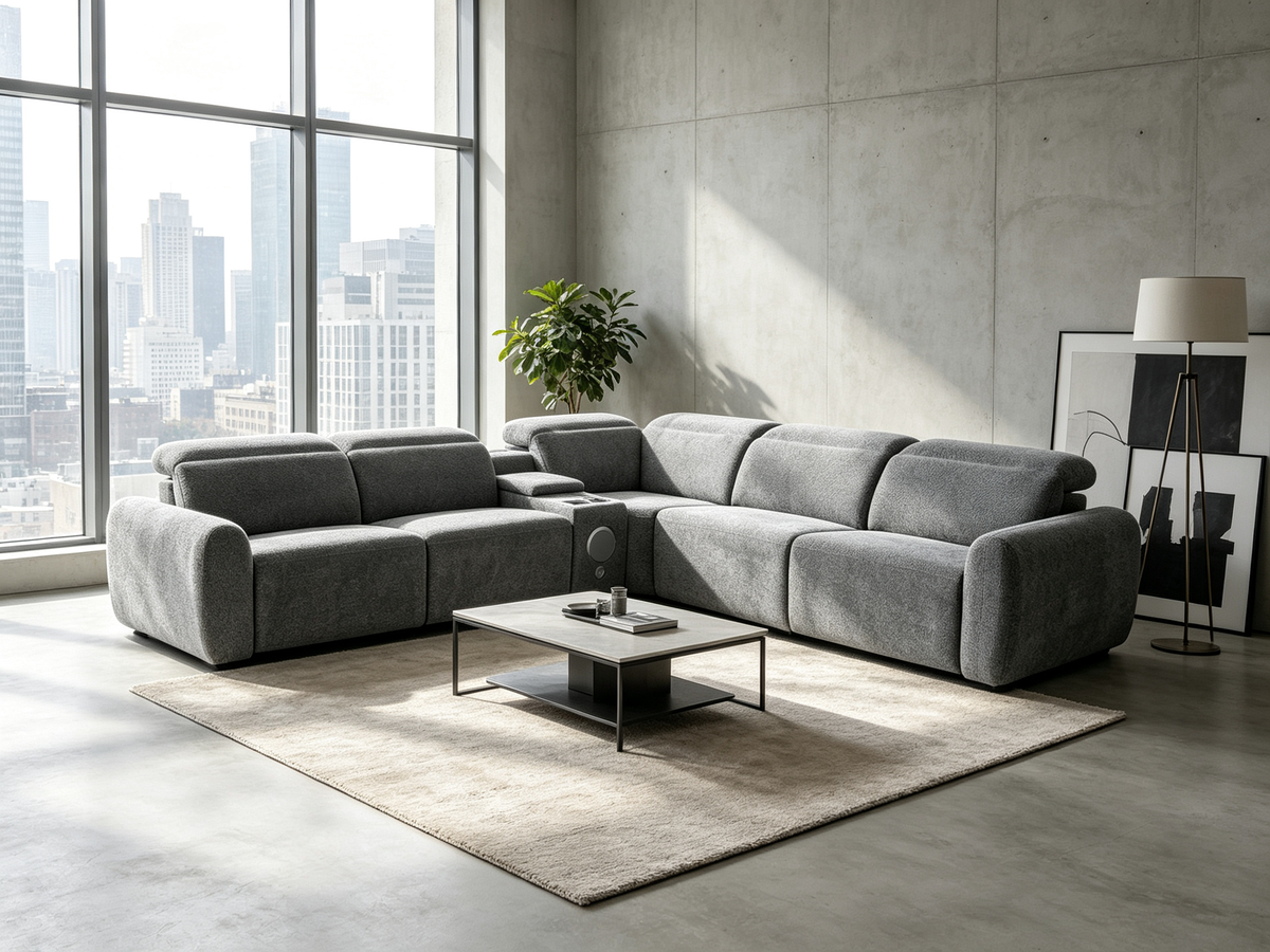 Anselm Power Reclining Sectional