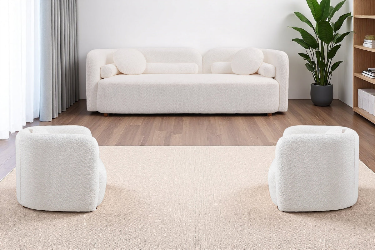 Gethin Boucle Sofa Set