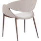 Limay Beige & Walnut Dining Chair (Set of 2)