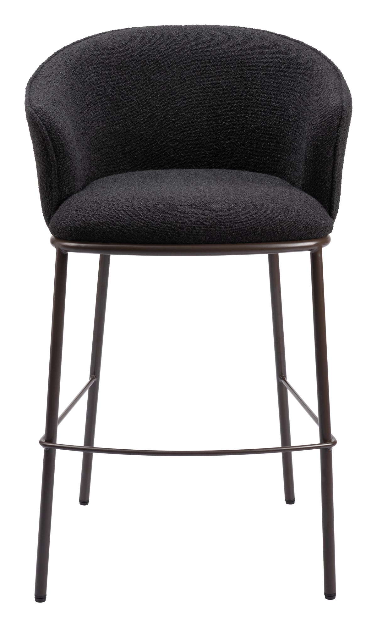 Essen Barstool in Black & Bronze