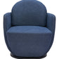 Bant Blue Swivel Chair