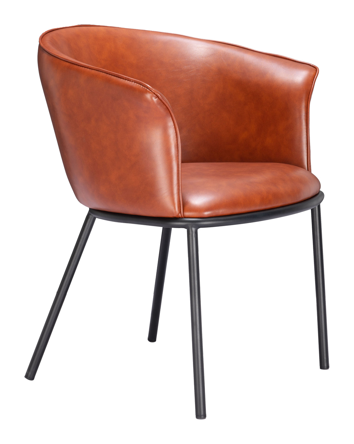 Garston Dining Chair in Brown