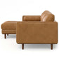 Morrison MCM Genuine Leather Sectional Chaise Sofa (2 Colors)