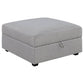 Cambria Modern Modular Fabric Sectional Sofa in Gray (Various Sizes)
