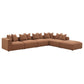 Jennifer Modern Modular Corner Sofa Sectional 154" (2 Colors)