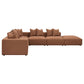 Jennifer Modern Modular Corner Sofa Sectional 154" (2 Colors)