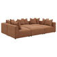 Jennifer Modern Modular Corner Sofa Sectional 154" (2 Colors)
