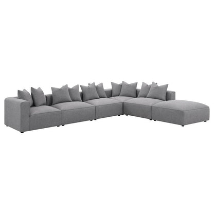 Jennifer Modern Modular Corner Sofa Sectional 154" (2 Colors)