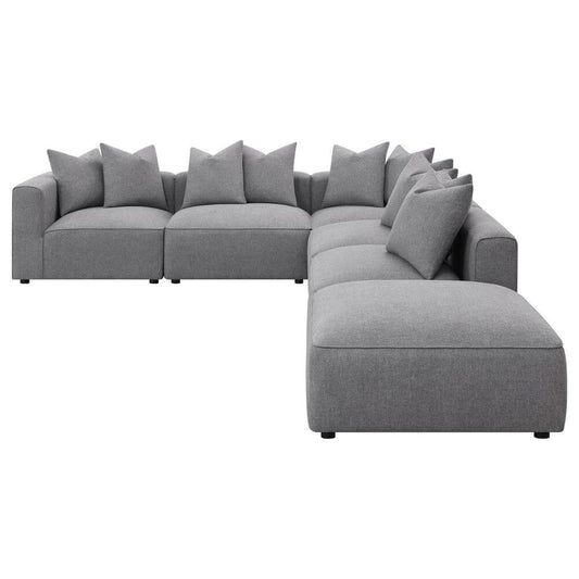 Jennifer Modern Modular Corner Sofa Sectional 154" (2 Colors)