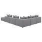 Jennifer Modern Modular Corner Sofa Sectional 154" (2 Colors)