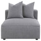 Jennifer Modern Modular Corner Sofa Sectional 154" (2 Colors)