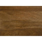 Zalika Hexagonal Mango Wood Coffee Table 35"