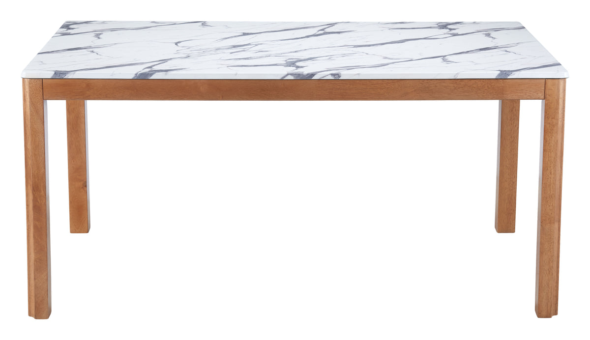 Jemy White Dining Table