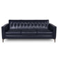 Liberty MCM Tufted Back Leather Sofa 86" (3 Colors)