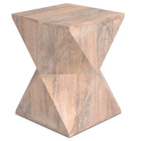 Sutton Natural Wood Accent Table – 14